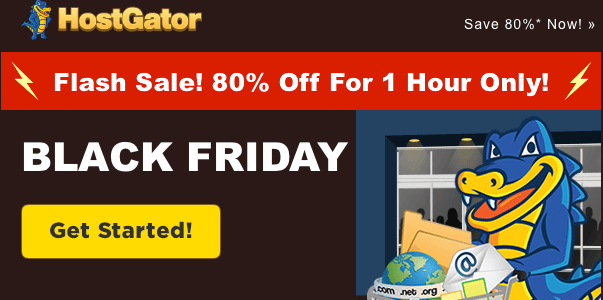 Hostgator Black Friday 2016 Sale / deal