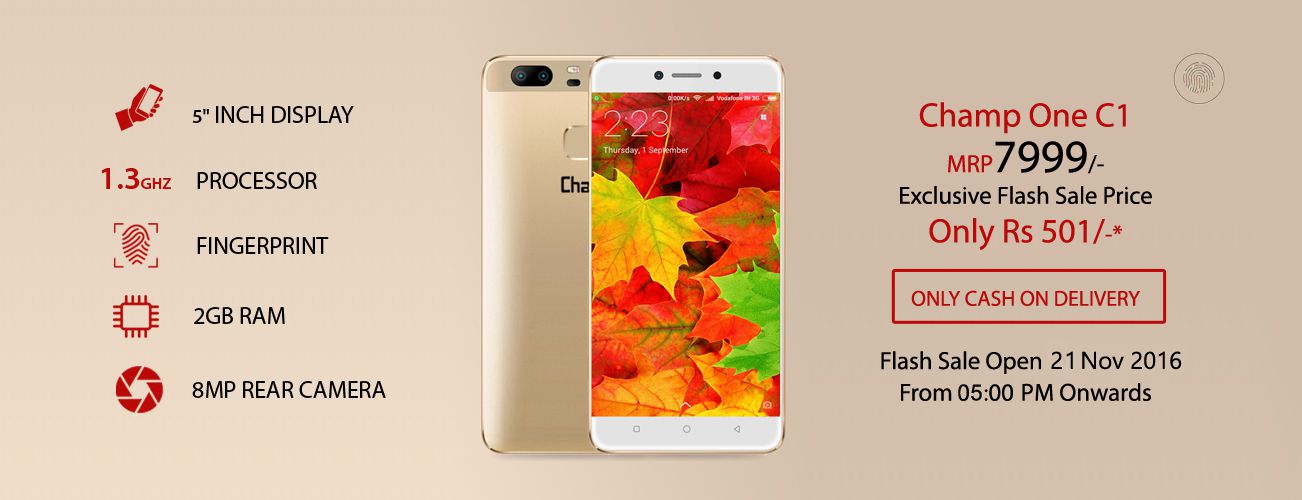 ChampOne C1 Smartphone Flash Sale