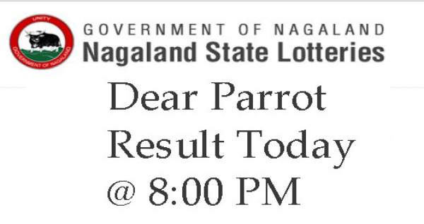 Nagaland Lottery Dear Parrot Evening Results 22nd January 2019: Winners To Be Announced At 8pm Today