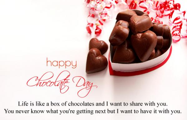 happy chocolate day 2020 quotes, messages, wishes, status, greetings, sms, shayari